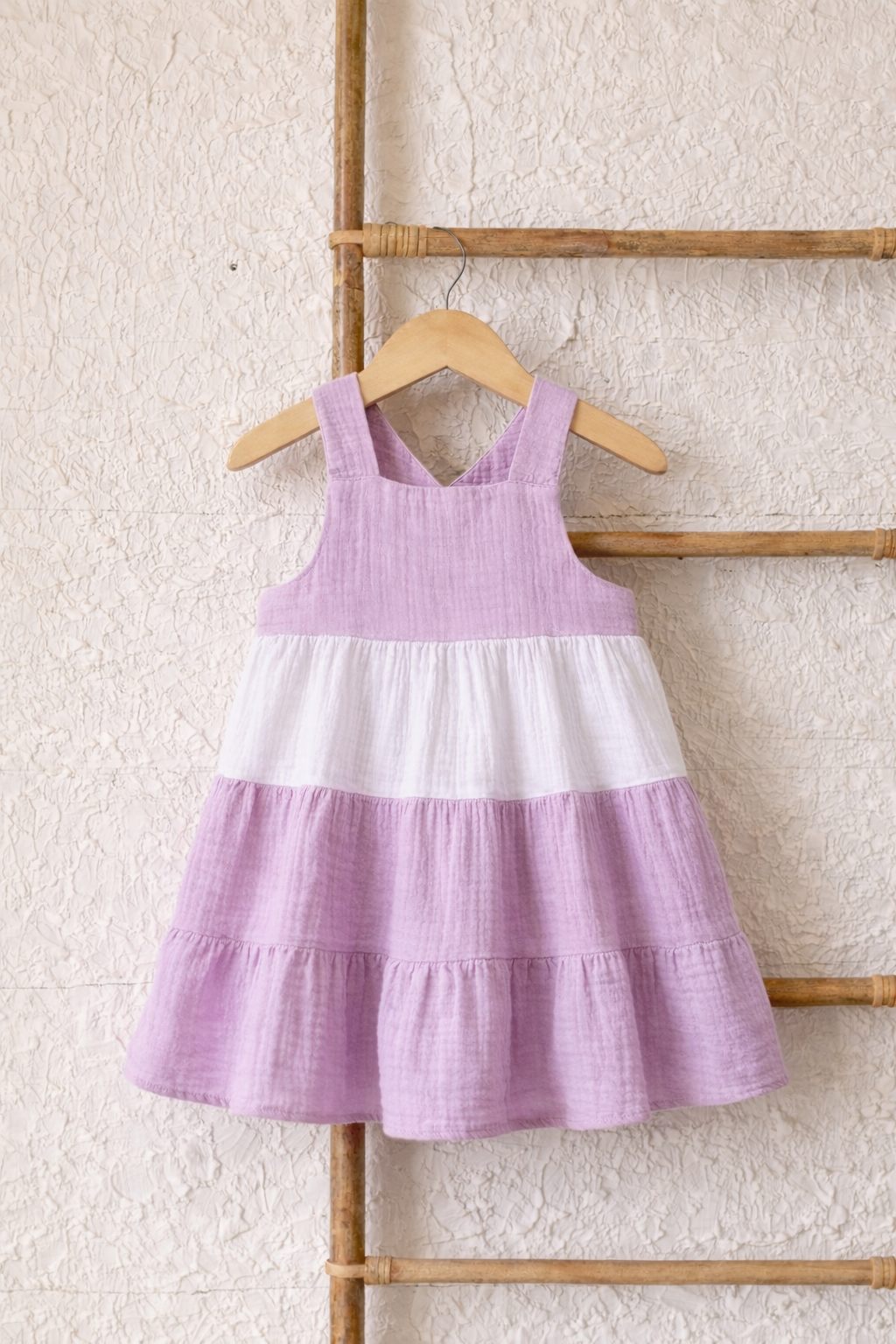 Lavender Tiered Dress